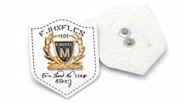 White Color Badges Printing Wholesale Dealers